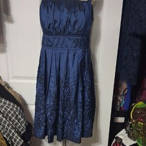 R&M Richards Navy Party Dress